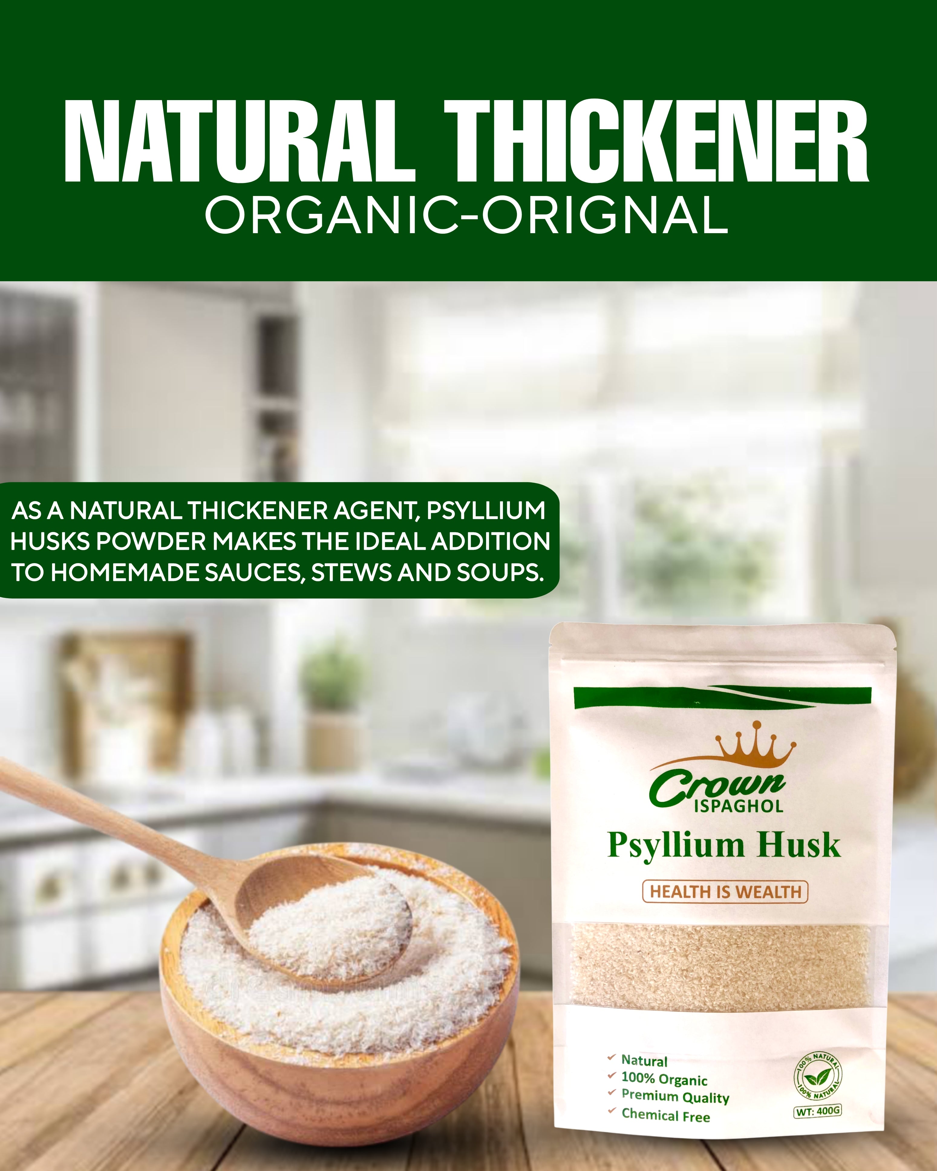 Ispaghol ka Chilka - Organic&Natural